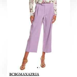NWT-  BCBG -cropped pant. Beautiful Liliac